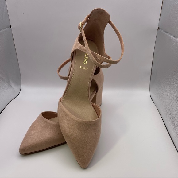 Aldo Brookshear Women's Block Heels Light Pink Size 8.5 - Picture 11 of 16